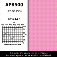 Gel Sheet, 20"x24", Tease Pink