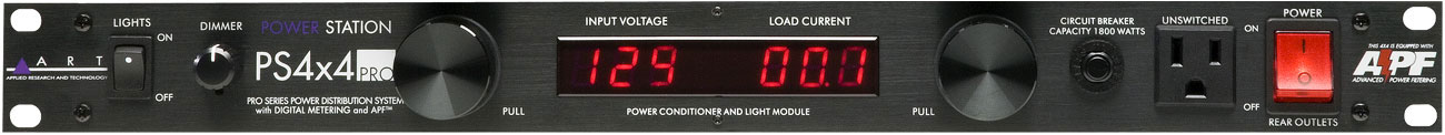 Power Distributor, Dual Meter w/APF