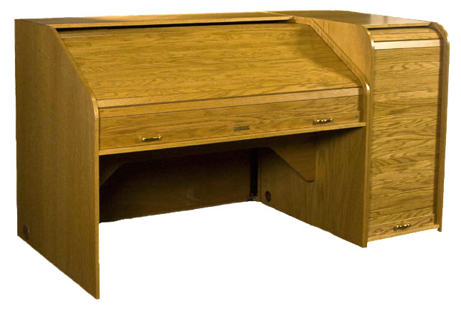 High Rise Extended Rolltop Desk