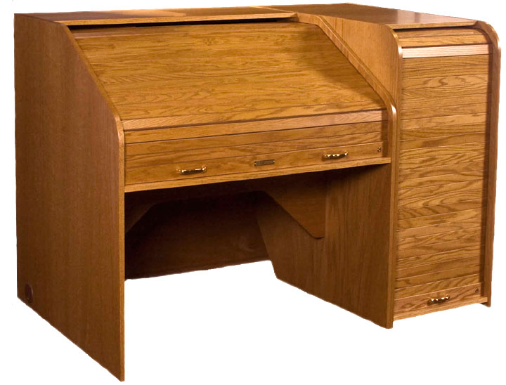 High Rise Standard Rolltop Desk