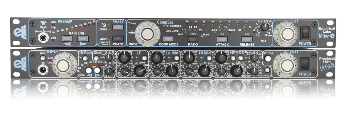 Combo Pack, 1 EL9 Mike-E preamp, and 1 ELQ Lil FrEQ equalizer