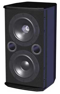Dual 5" Speaker, Black 8001-6310