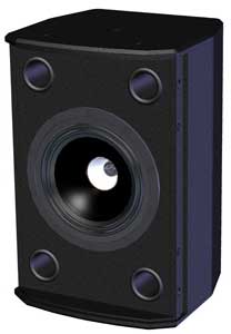 6" 200W @ 8ohm Speaker in White