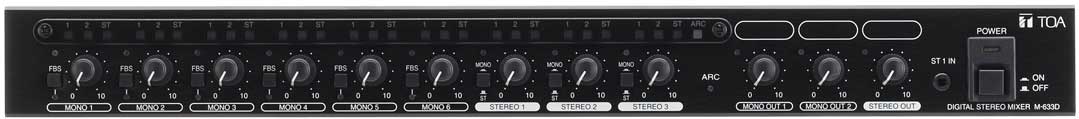 Digital Stereo Mixer, 1RU