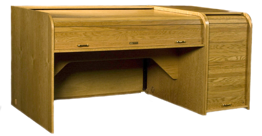 Inspire Series Extended Rolltop Desk