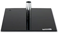 Black 18x18x3/8 Baseplate with Pins