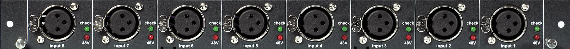Analog Mic/Line Input Card with 8 Mic/Line Ins for DL451, DL351, PRO Series Surface