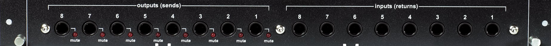 8 Analog TRS Line In/Line Out Card for DL451, DL351, PRO Series Surface