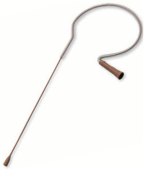 Omnidirectional Countryman E6 Wireless Head Mic in Tan