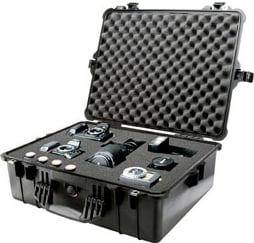 Large Desert Tan 1600 Case with Padded Dividers
