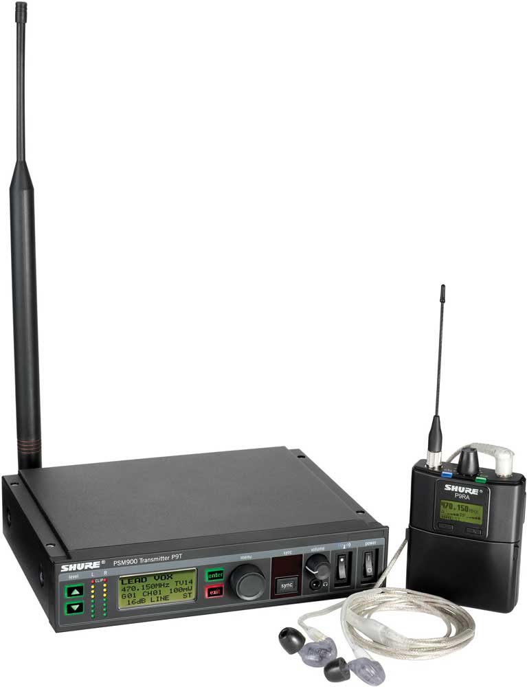 Wireless In-Ear Monitor System with SE425-CL Earphones