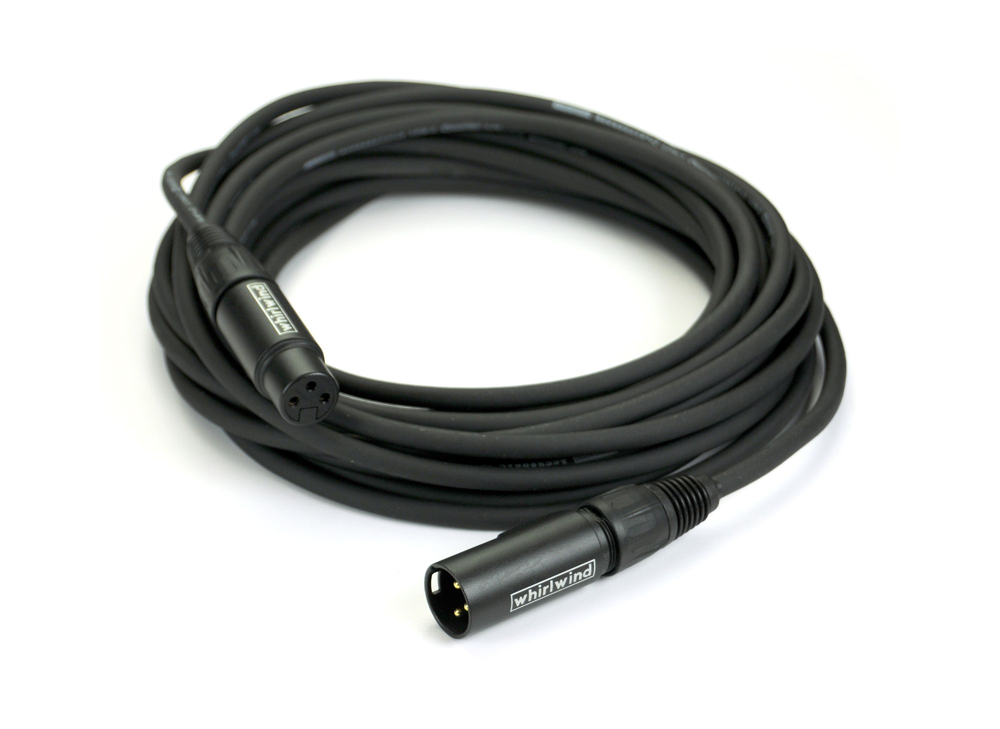 Mic Cable, XLRM-XLRF, 25 ft