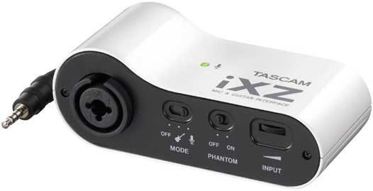 Mic/Instrument Interface for iPad/iPhone/iPod Touch