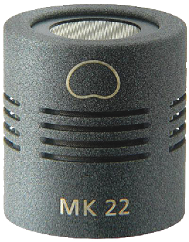Open Cardioid Capsule in Matte Gray Finish