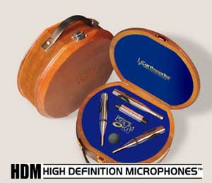 Drumkit System for Recording, Includes Two TC25 and One SR25 High Definition Microphones, One KickPad, and Case