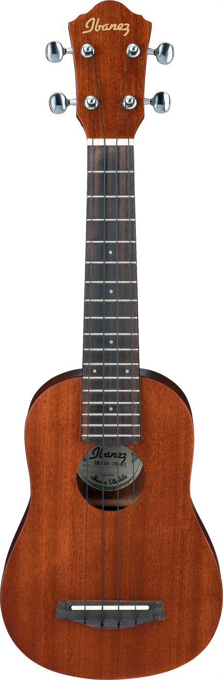 Natural Finish Soprano Ukulele with Gig Bag