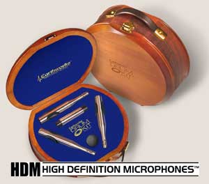 Drumkit System for Live Performance, Includes Three SR25 High Definition Microphones, One KickPad, and Case