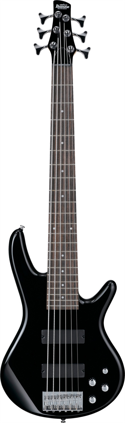 Bass 6, String Black