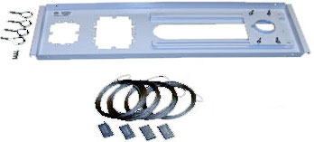 Suspended Ceiling Tray for Infinix SCM Ceiling Projector Mount, with Install Hardware & White Finishing Ring