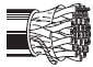 Multi-Conductor, Low Capacitance Computer Cable for EIA RS-232/422, 500ft