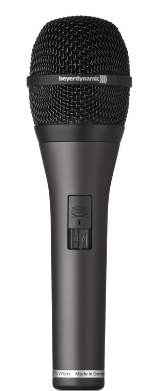 Hypercardioid Dynamic Vocal Microphone with On/Off Switch