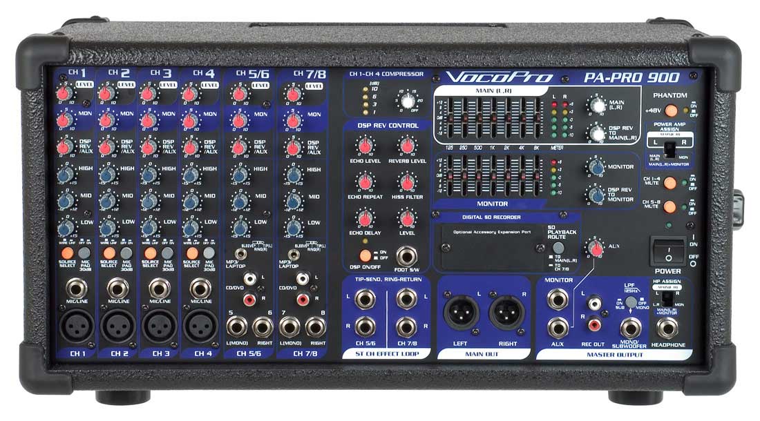 PA Mixer, 900 Watt