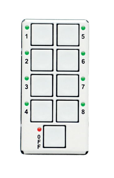 8 Scene Push Button Control