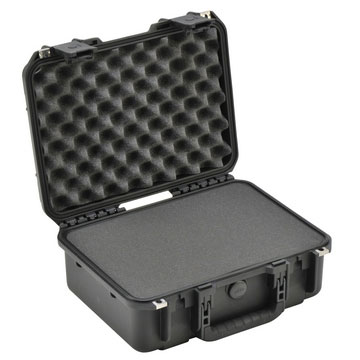 Molded Case, Mil-Std.,15"x10"6" with Cubed Foam