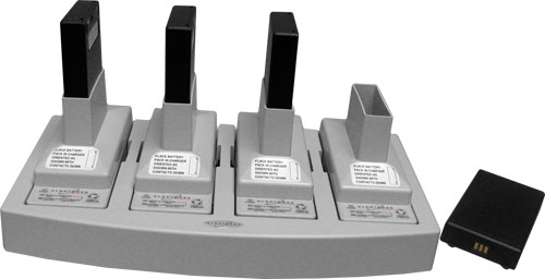 Battery Recharger, 4 WBS batteries