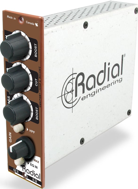 500 Series 3-Band Induction Coil Equalizer