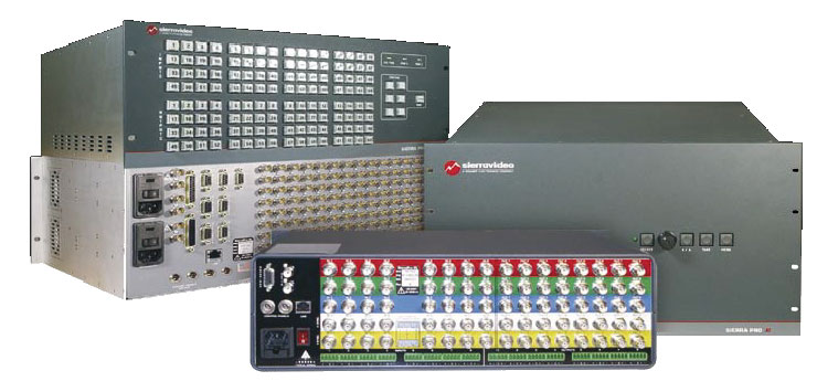 Switcher 16x16, 3Ch Video, 2Ch Sync, 6RU