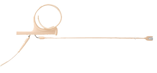 d:fine Beige Omnidirectional Headworn Microphone with T-4