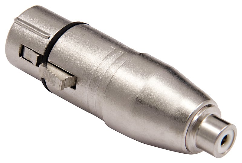 RCA Female to XLR Female Adapter