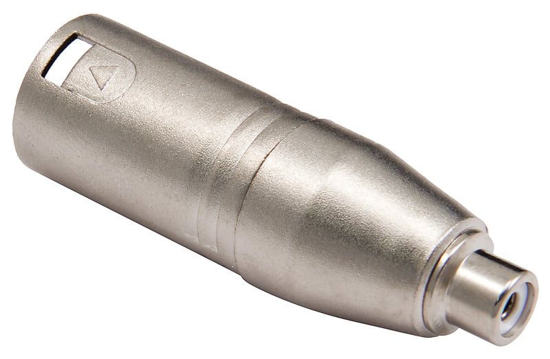 RCA Female to XLR Male Adapter
