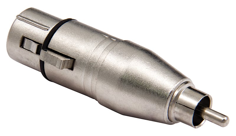 XLR Female to RCA Male Adapter