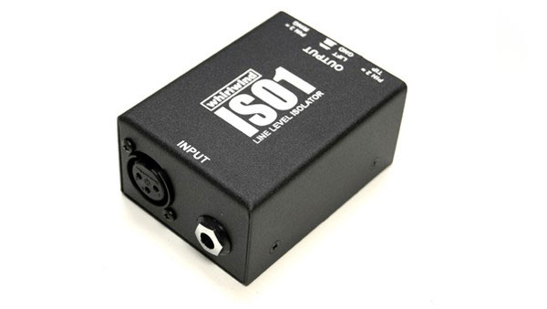Line Isolator, 1/4"TRS and XLR