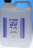5 Gallon Bottle of Haze Fluid for Delta Hazer Machine Qty 2-4