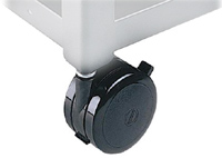 Hard Rubber Casters, 5"