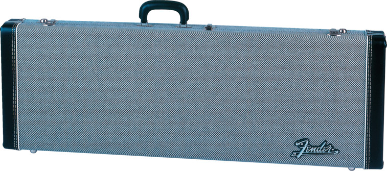 Deluxe Hardshell Black Tweed Electric Guitar Case for Stratocaster®/Telecaster® Guitars