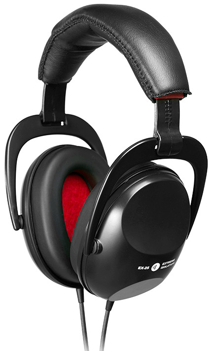 Extreme Isolation Headphones in Black with -25 dB Passive Isolation
