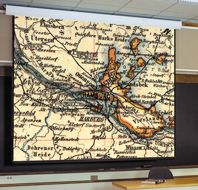 Screen, Projection, Targa, 16' x 10', 189"D, Matte White