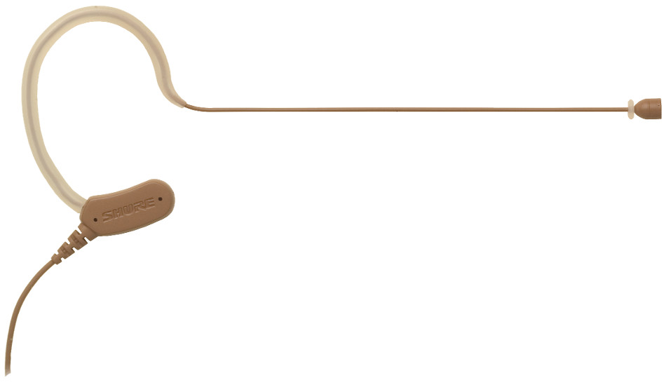 Headworn Mic, Omni Condenser, TQG, Cocoa
