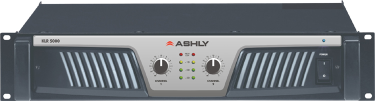 2 Channel Power Amplifier with 2500W @ 2 Ohms