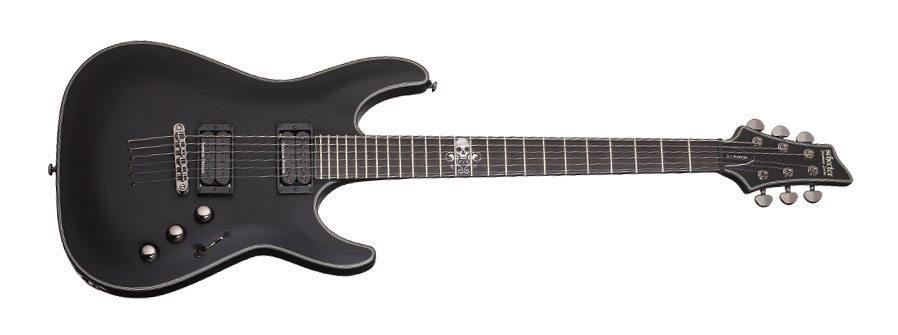 BlackJack SLS Satin Black Electric Guitar