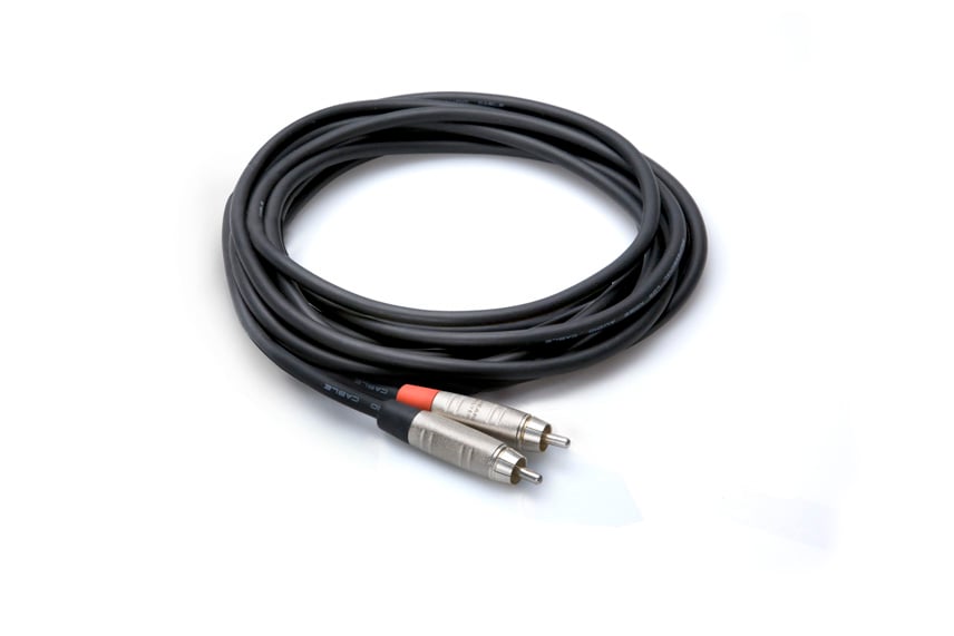 Pro Unbalanced Interconnect Cable, REAN RCA to RCA, 15ft