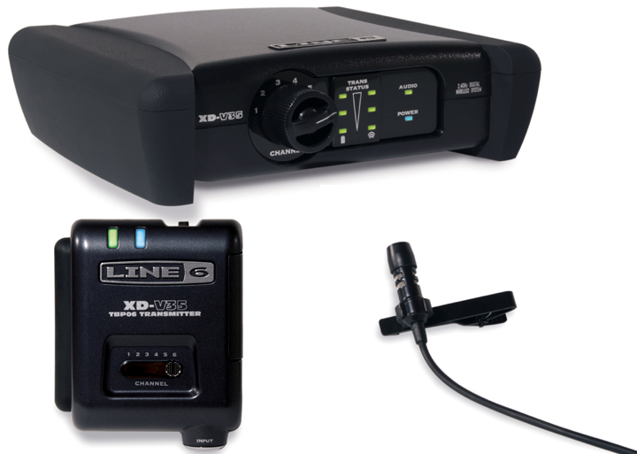 Digital Wireless Lavalier Microphone System