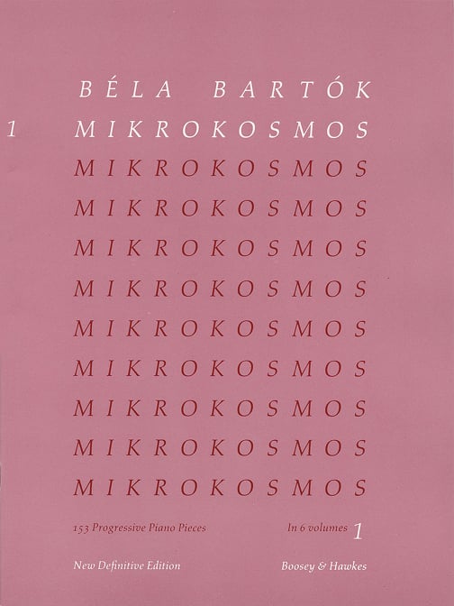Teaching Piano Music, Classic, Mikrokosmos Vol.1