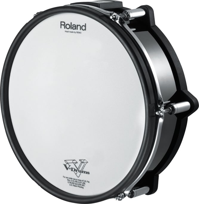 Black Chrome 12" V-Pad Snare for TD30KV V-Drums Kit