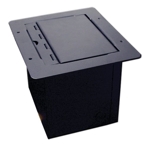 Floor Pocket Flap Lid, 5" deep