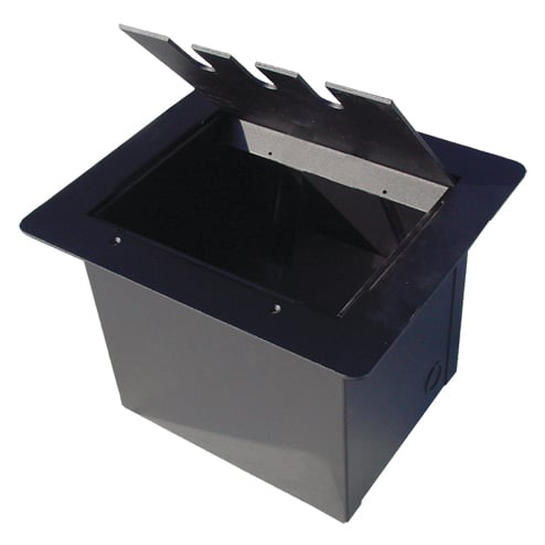Floor Pocket 3 Hole Lid, 5" deep